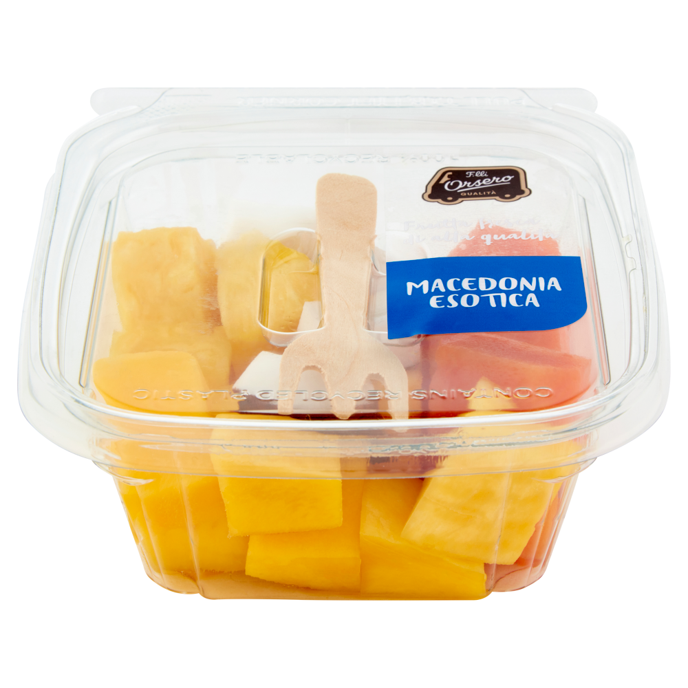 F.lli Orsero Macedonia Esotica Ananas, Mango, Papaya, Cocco 150 g