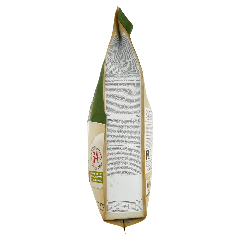 Migliorcane Le Specialit&agrave; Italiane Appetitose Crocchette con Manzo e Verdure per Cane Adulto 7 KG