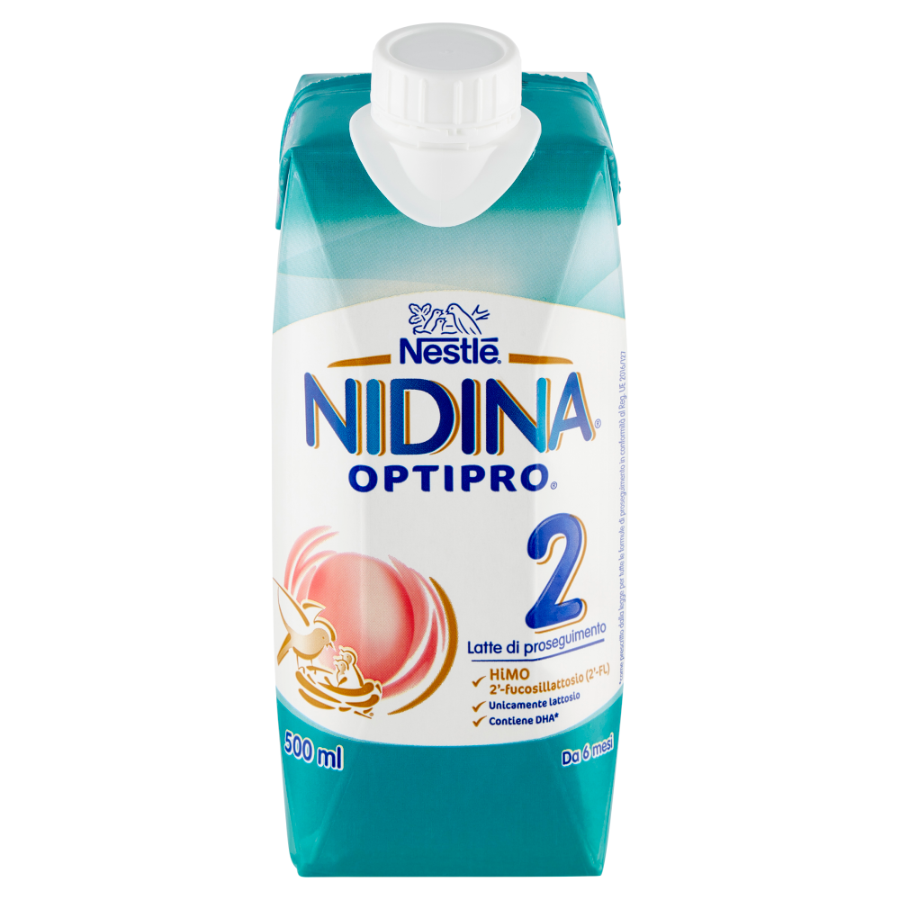 NIDINA 2 LATTE LIQUIDO 500ML - Farmasanitaria Dolce Infanzia Aversa