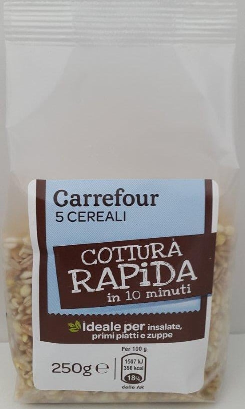 Carrefour 5 Cereali Cottura Rapida in 10 minuti 250 g