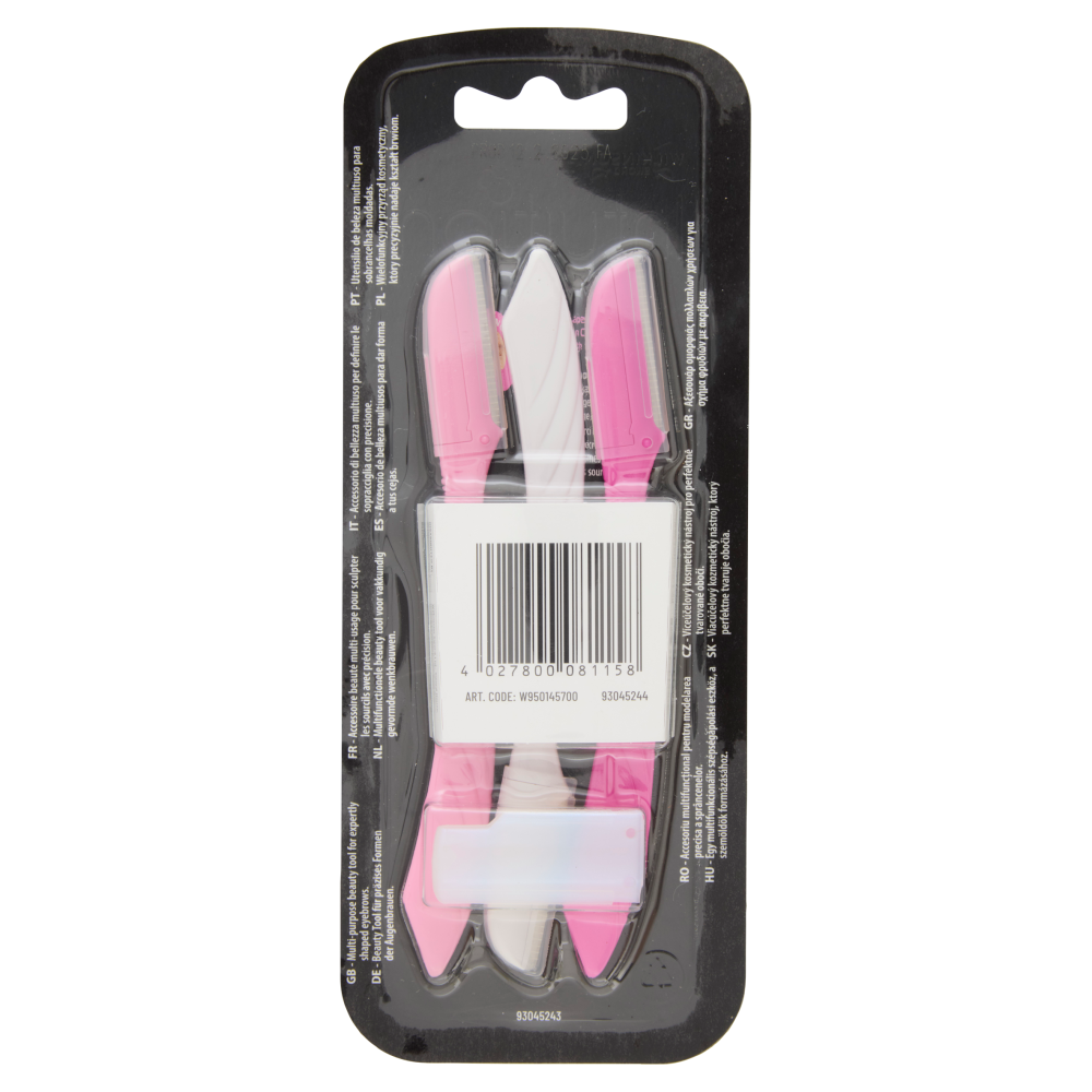 Wilkinson Sword Intuition Eyebrow Shaper confezione di 3 rasoi