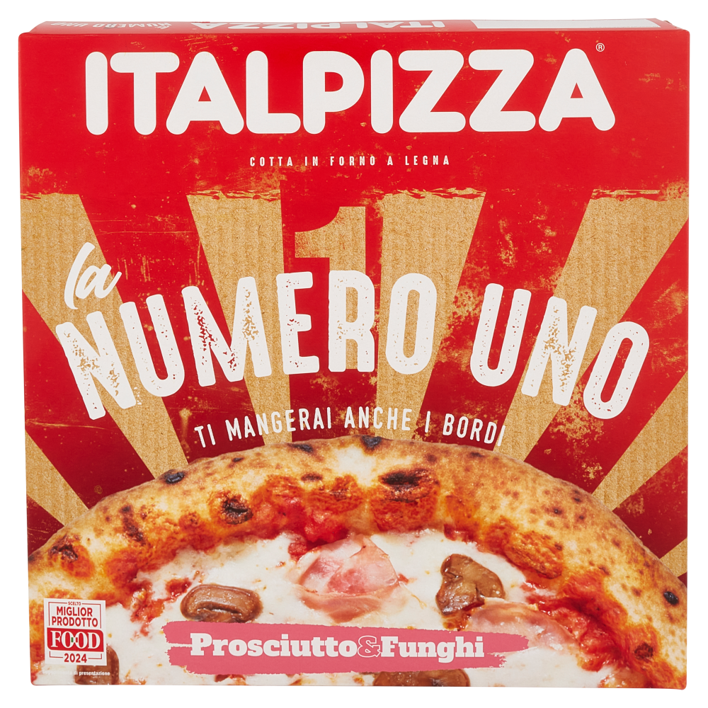 Italpizza la Numero Uno Prosciutto & Funghi 440 g Carrefour