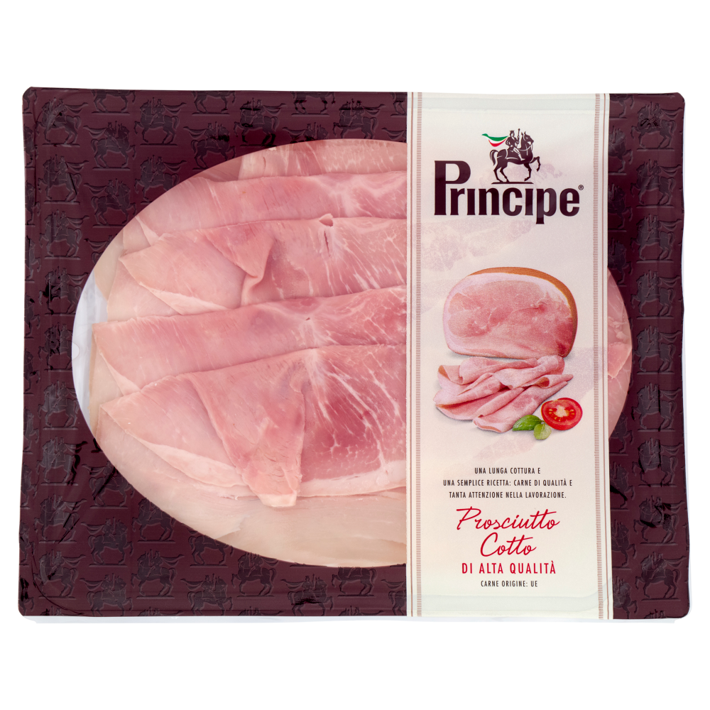 Principe Prosciutto Cotto di Alta Qualit&agrave; 100 g