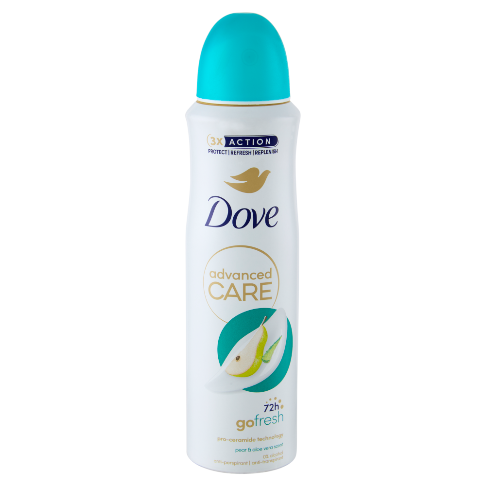 Dove advanced Care go fresh pear & aloe vera scent anti-perspirant 150 ml
