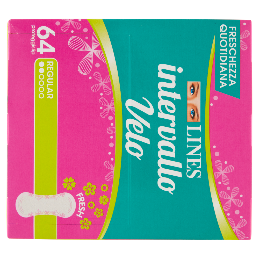 Lines intervallo Velo Regular Fresh 64 pz