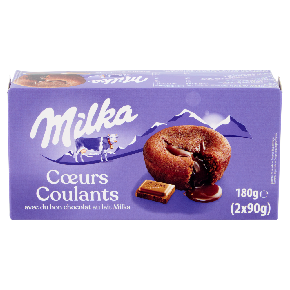 Milka Coeurs Coulants 2 x 90 g