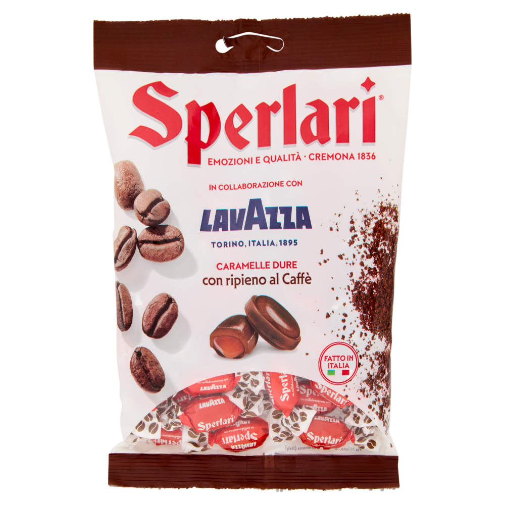 Sperlari Lavazza Caramelle Dure con ripieno al Caffè 150 g