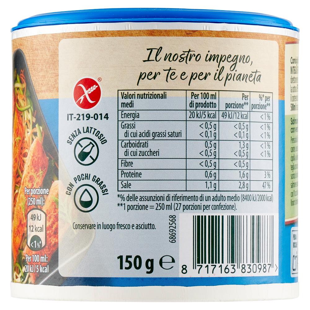 Knorr Brodo Granulare Pesce 150 g