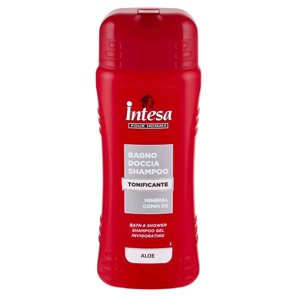 Intesa Pour Homme Bagno Doccia Shampoo Tonificante Aloe 500 mL