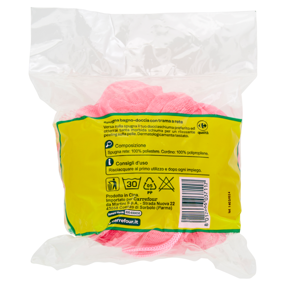 Carrefour Spugna rete esfoliante