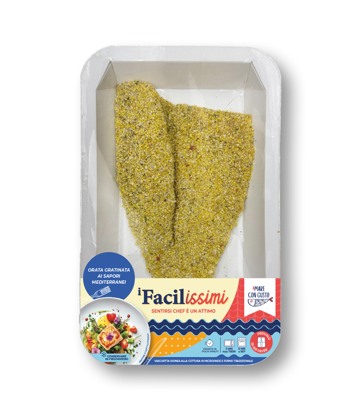 Filetto di Orata Gratinata ai Sapori Mediterranei