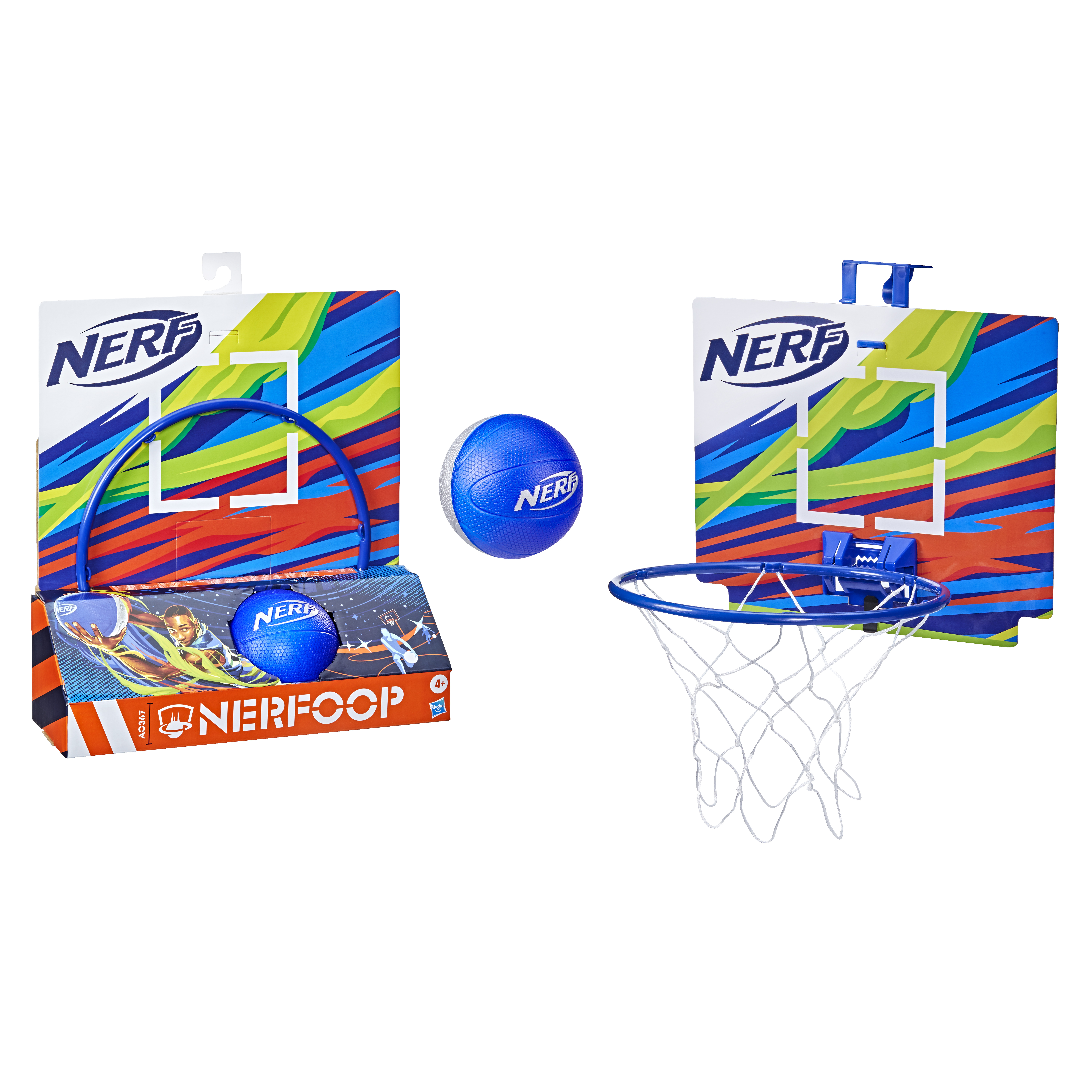 Nerf Sports Canestro Con Palla