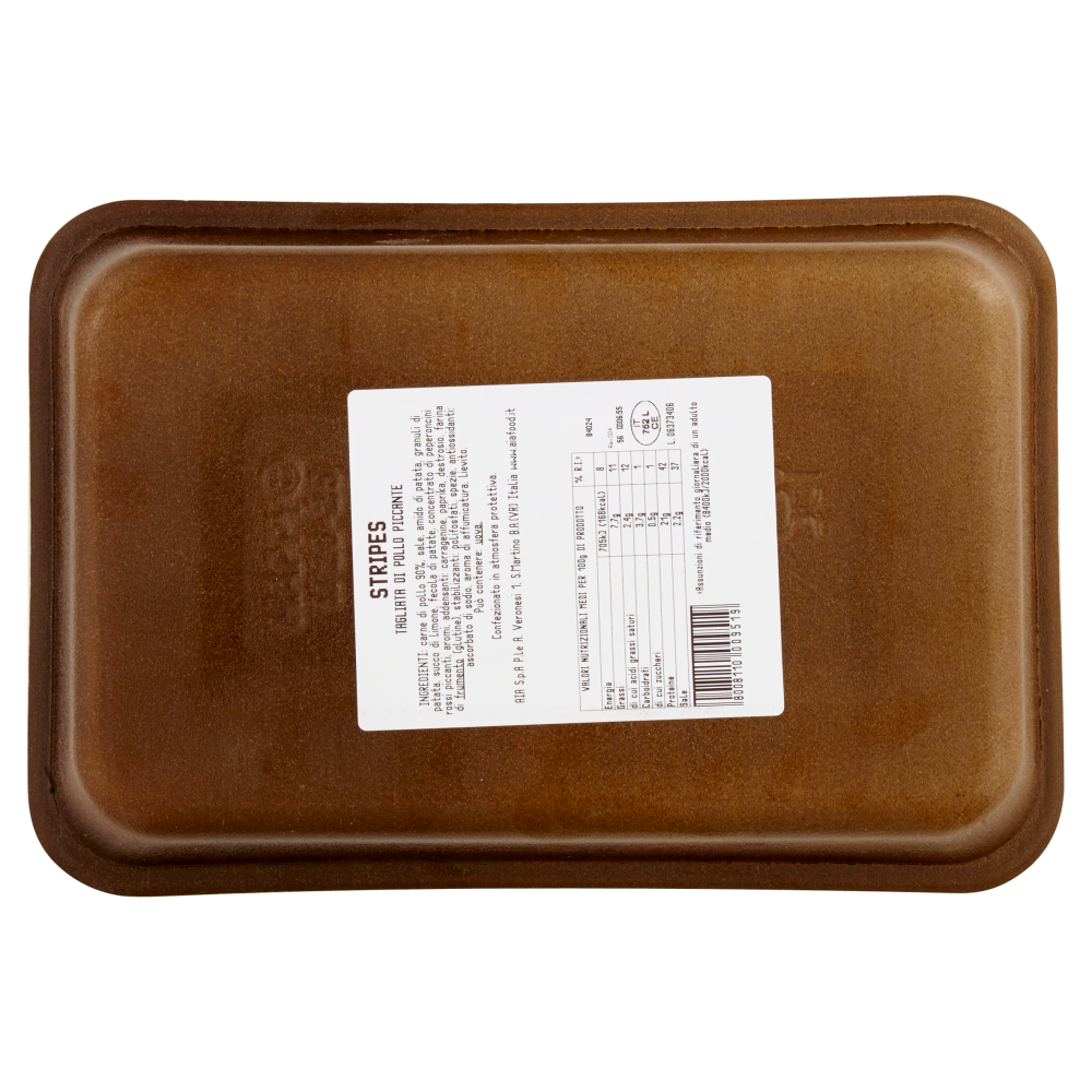 Aia Stripes Tagliata di Pollo Delicatamente Piccante 0,350 kg