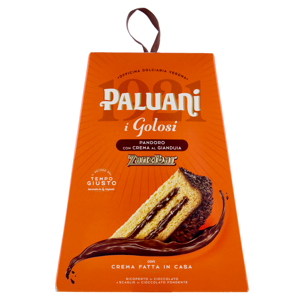Paluani i Golosi Pandoro con Crema al Gianduia 750 g