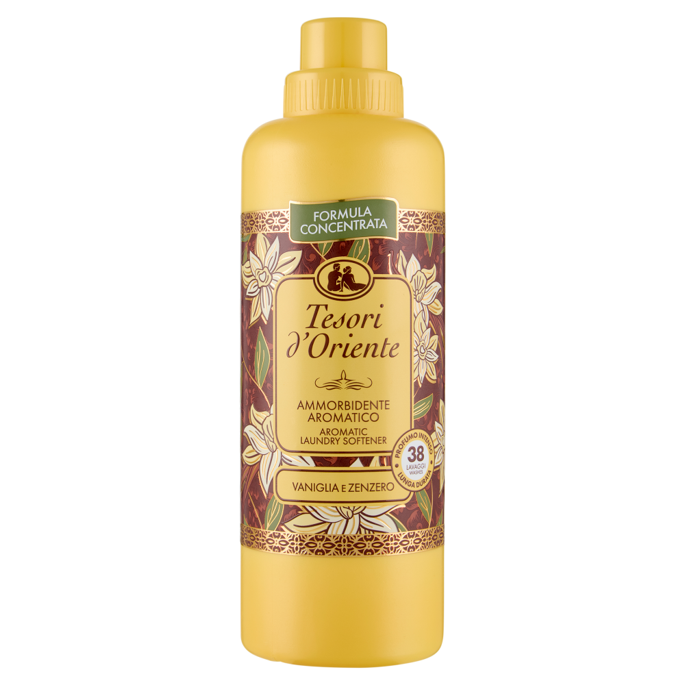 Tesori d'Oriente Ammorbidente Aromatico Vaniglia e Zenzero 760 ml