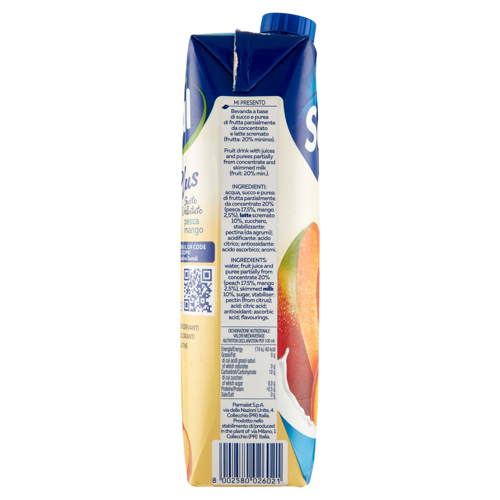 Santàl Plus Gusto Vellutato pesca mango 1000 ml