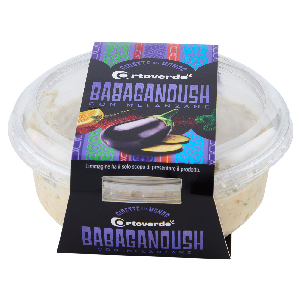 Ortoverde Ricette dal Mondo Barbaganoush con Melanzane 175 g