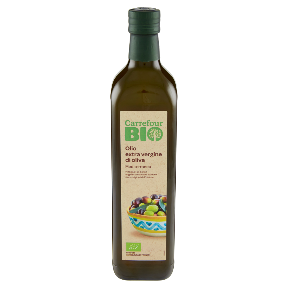 Carrefour Bio Olio extra vergine di oliva Mediterraneo 750 ml