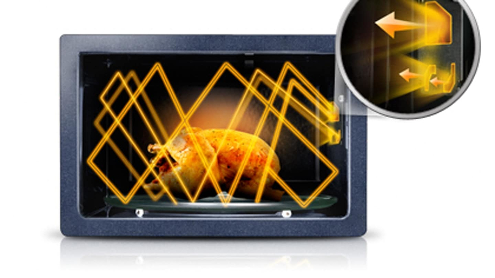 Samsung GE83M forno a microonde Acciaio inox Microonde con grill Superficie piana 23 L 800 W