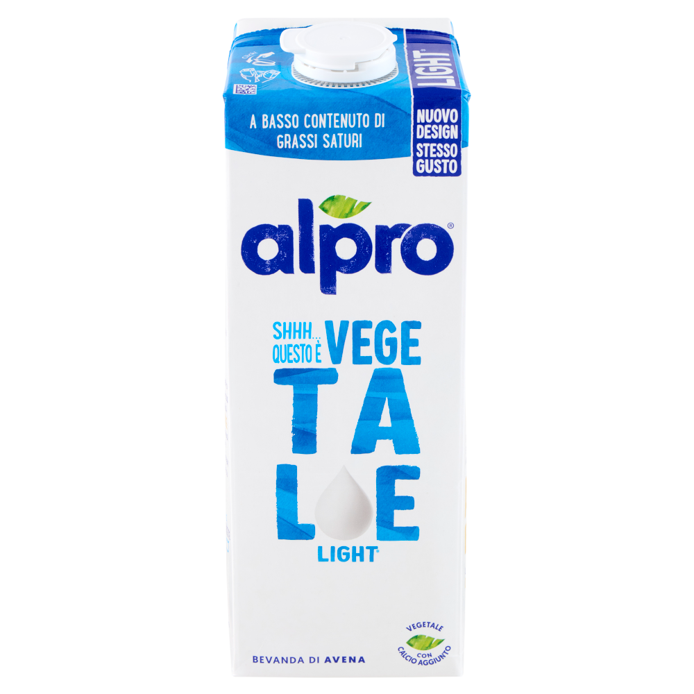 ALPRO Questo &egrave; Vegetale Light, Bevanda all'Avena con il Gusto che Ami, NaturalmenteSenzaLattosio, 1l