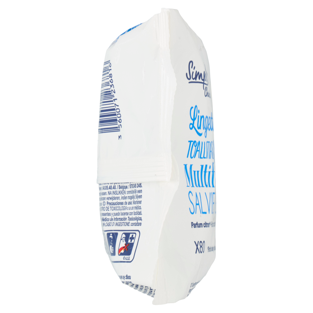 Simpl Choice Salviette Multiuso 80 pz