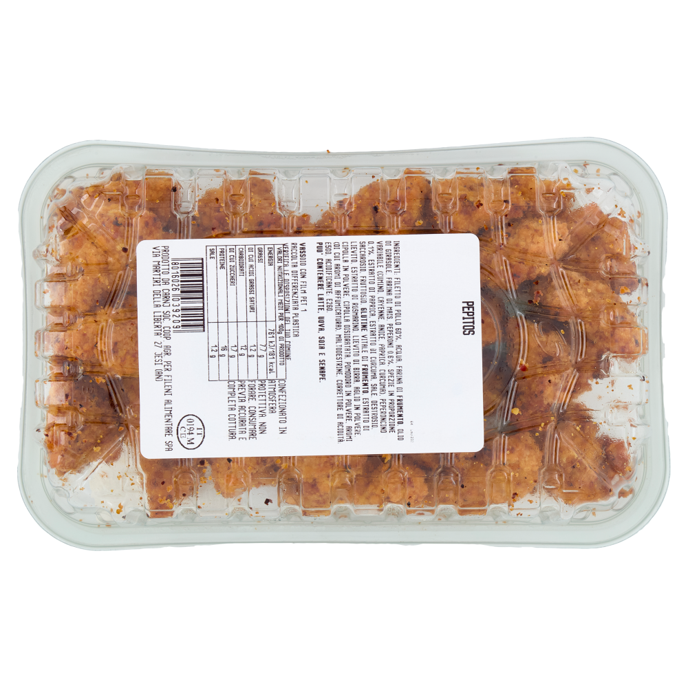 Fileni Pepitos di Pollo Piccanti 0,450 kg