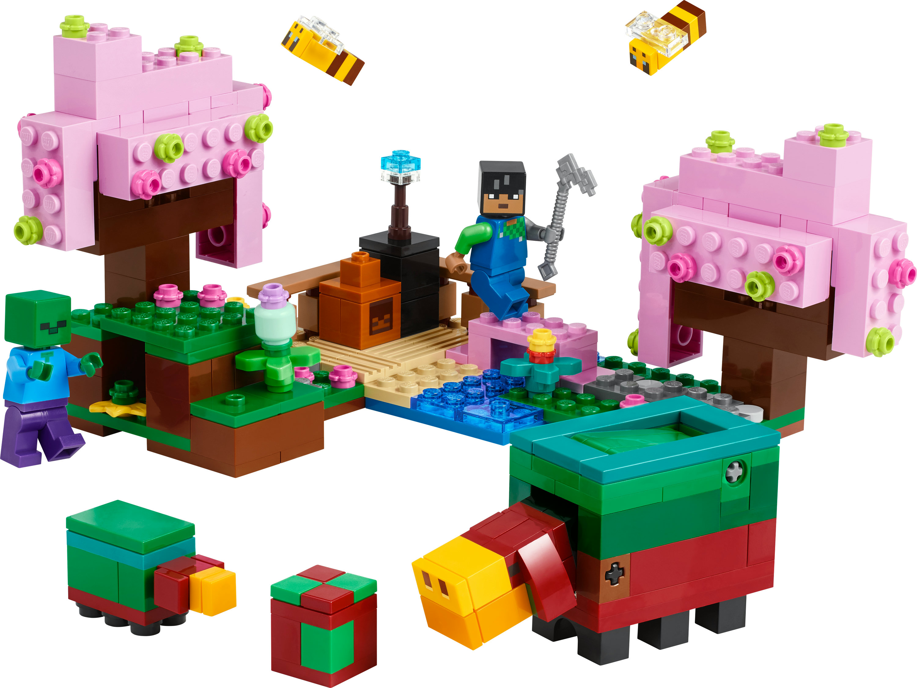 LEGO Minecraft Il giardino del ciliegio in fiore