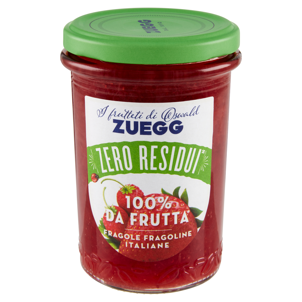 Zuegg I frutteti di Oswald Zuegg Zero Residui 100% da Frutta* Fragole Fragoline Italiane 230 g