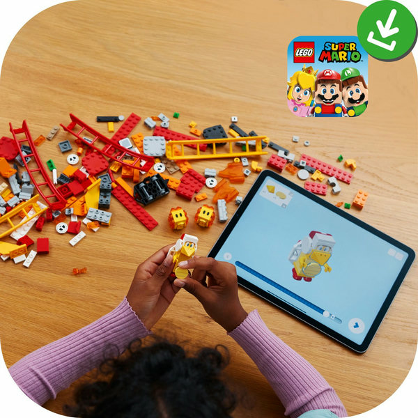 LEGO Super Mario Pack di espansione Giro sull&rsquo;onda lavica