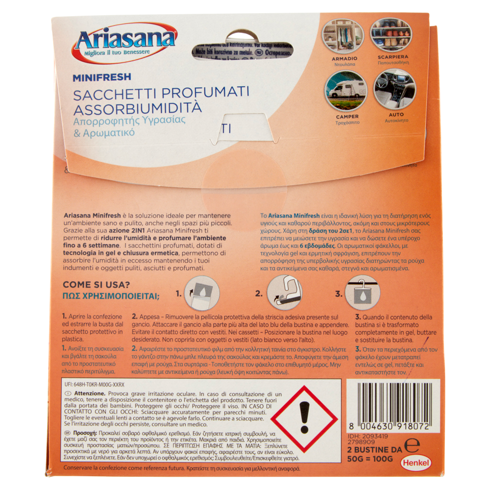 ARIASANA Minifresh Energy 100 g