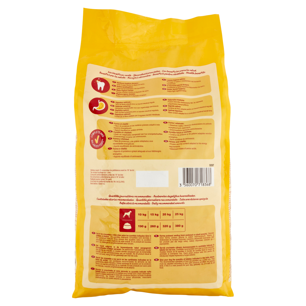 Carrefour Companino Vitalive Medium con Pollame* con Carote* con Piselli* 10 kg