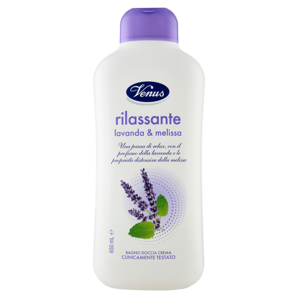 Venus Bagno Doccia Crema rilassante lavanda & melissa 650 mL