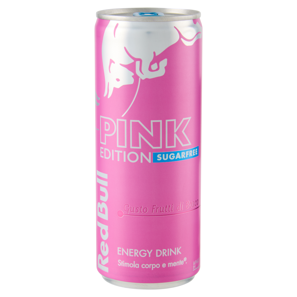 Red Bull Energy Drink, Gusto Frutti di Bosco, Senza Zuccheri, 250 ml