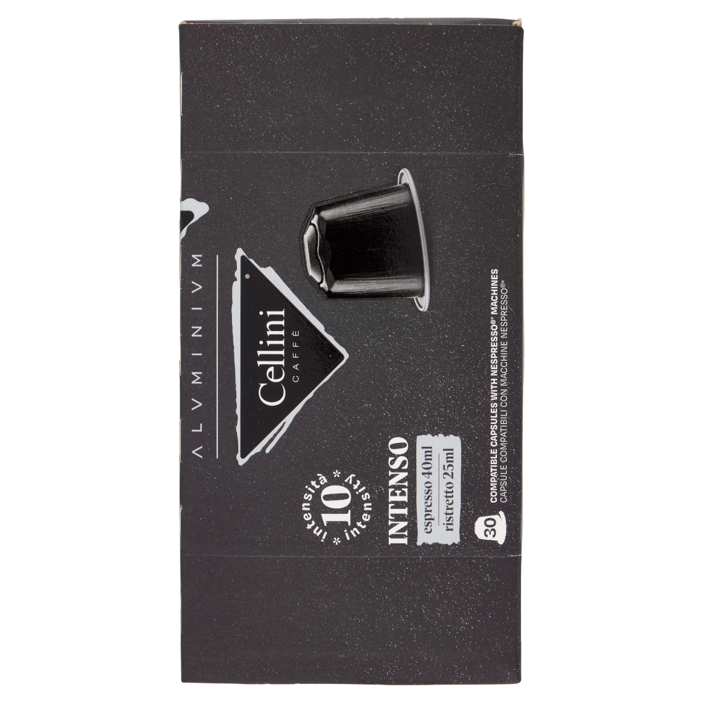 Cellini Caff&egrave; Aluminium Intenso espresso 30 Capsule Compatibili 165 g