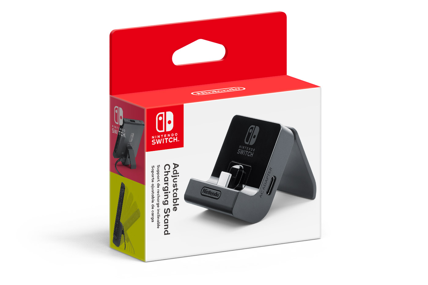 Nintendo Adjustable Charging Stand, Switch Sistema di ricarica