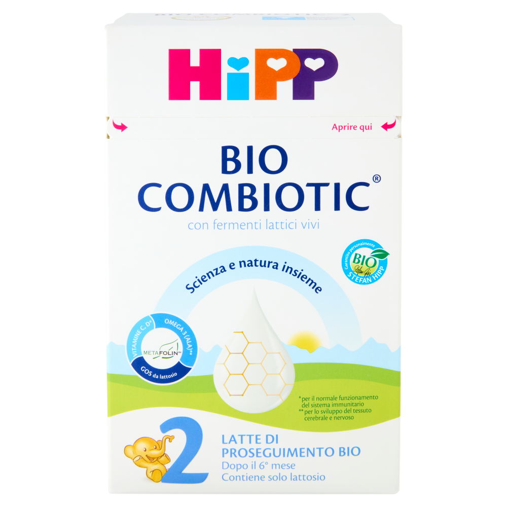 HiPP Bio Combiotic Latte di Proseguimento Bio 2 600 g