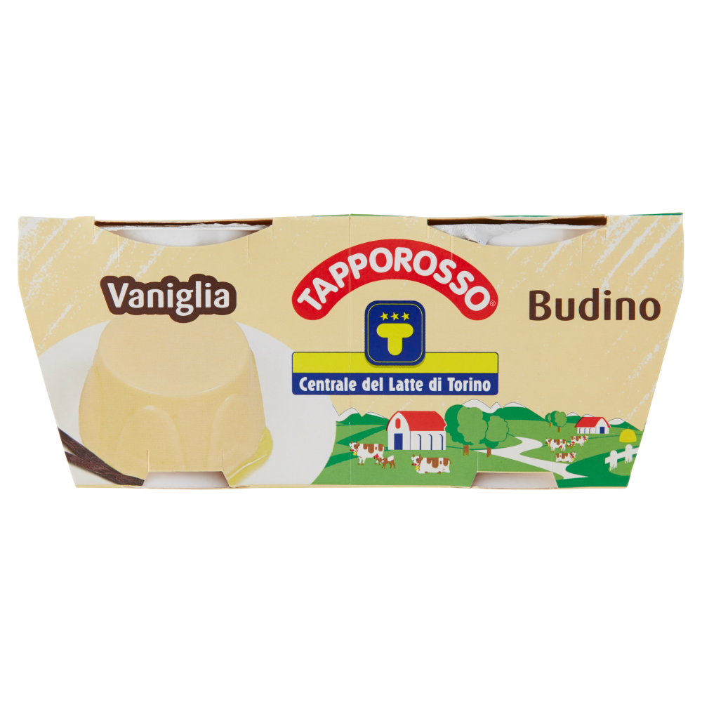 Centrale del Latte di Torino Tapporosso Budino Vaniglia 2 x 110 g