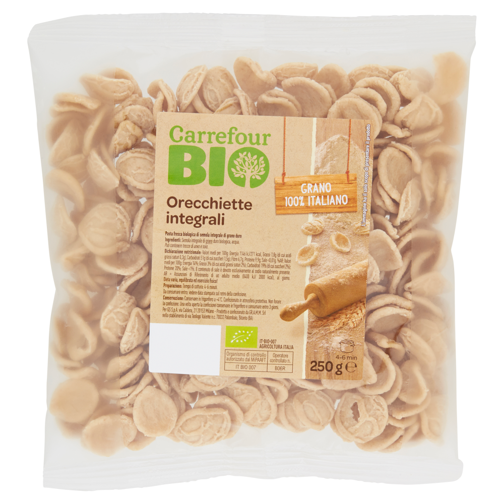 Carrefour Bio Orecchiette integrali 250 g