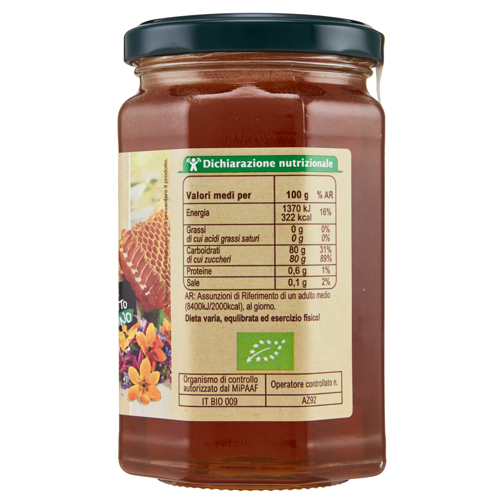 Carrefour Bio Miele Millefiori 400 g