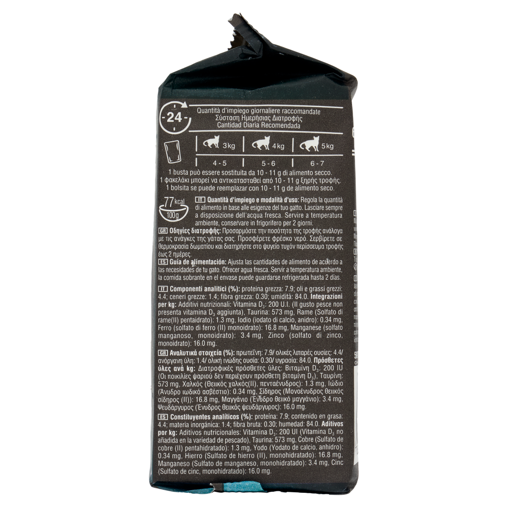 Sheba Délices du Jour Cibo Umido Gatto in Salsa con Salmone e Tacchino  6 x 50 g