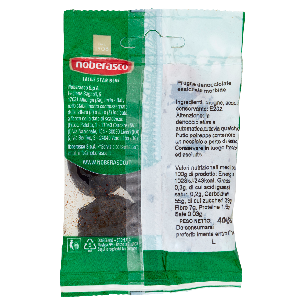 noberasco &euro; 0,99 Prugne 40 g