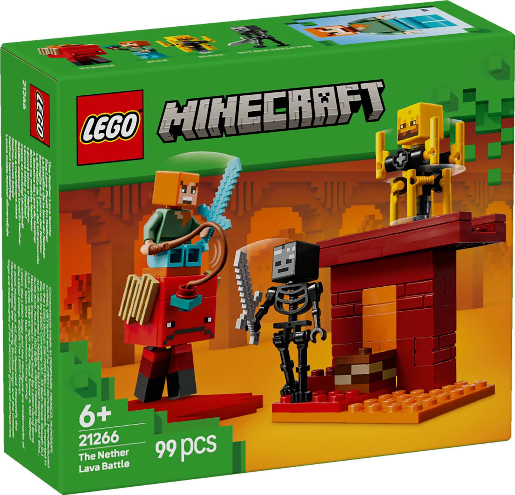 LEGO Minecraft Battaglia sul ponte del Nether