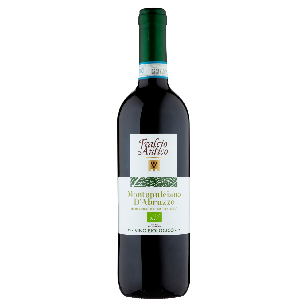 Tralcio Antico Montepulciano d'Abruzzo DOC Vino Biologico 75 cl