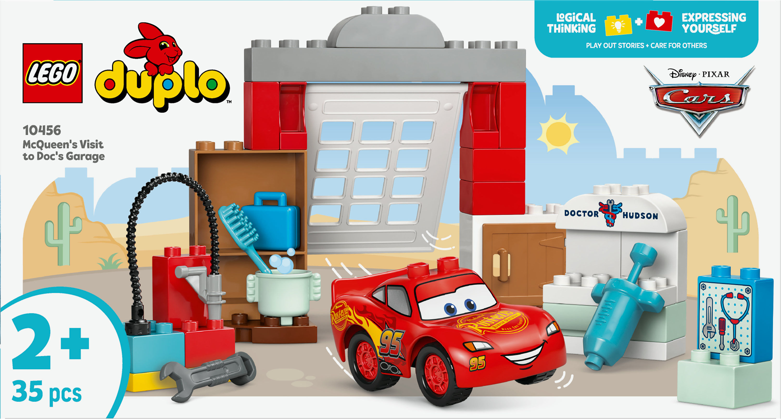 LEGO DUPLO La visita di McQueen all&rsquo;officina di Doc