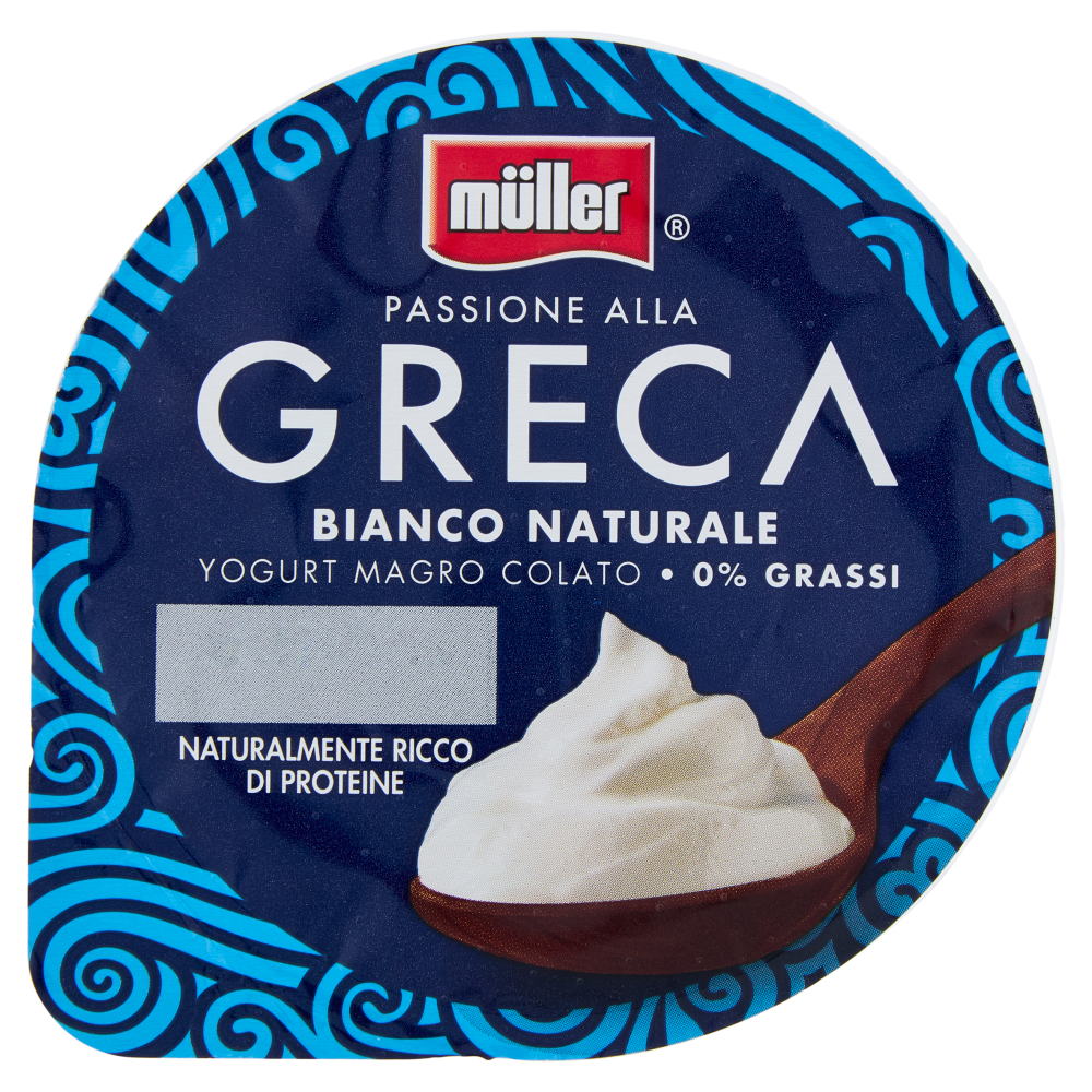 müller Passione alla Greca Bianco Naturale Yogurt Magro Colato 150 g