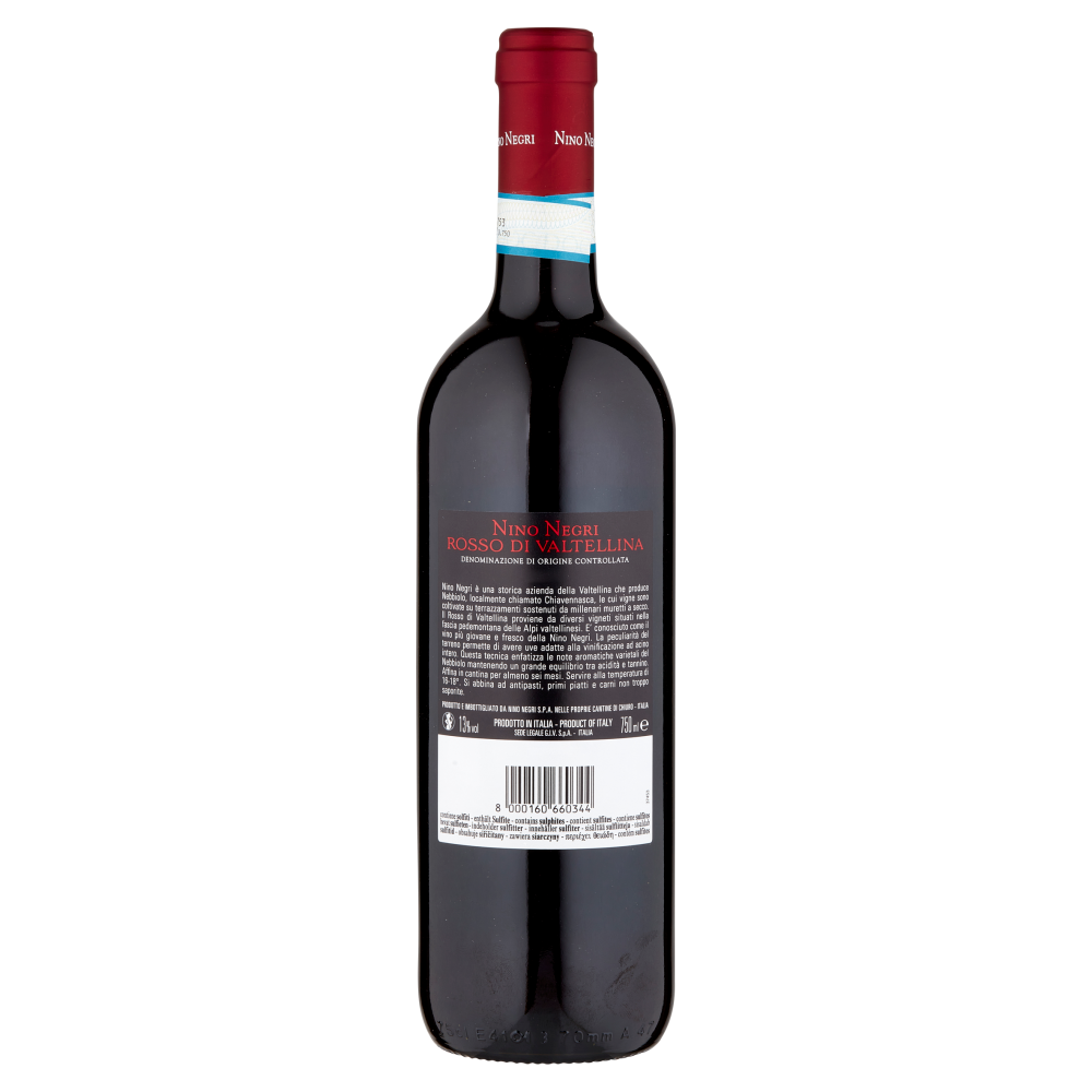 Nino Negri Rosso di Valtellina DOC Nebbiolo 750 ml