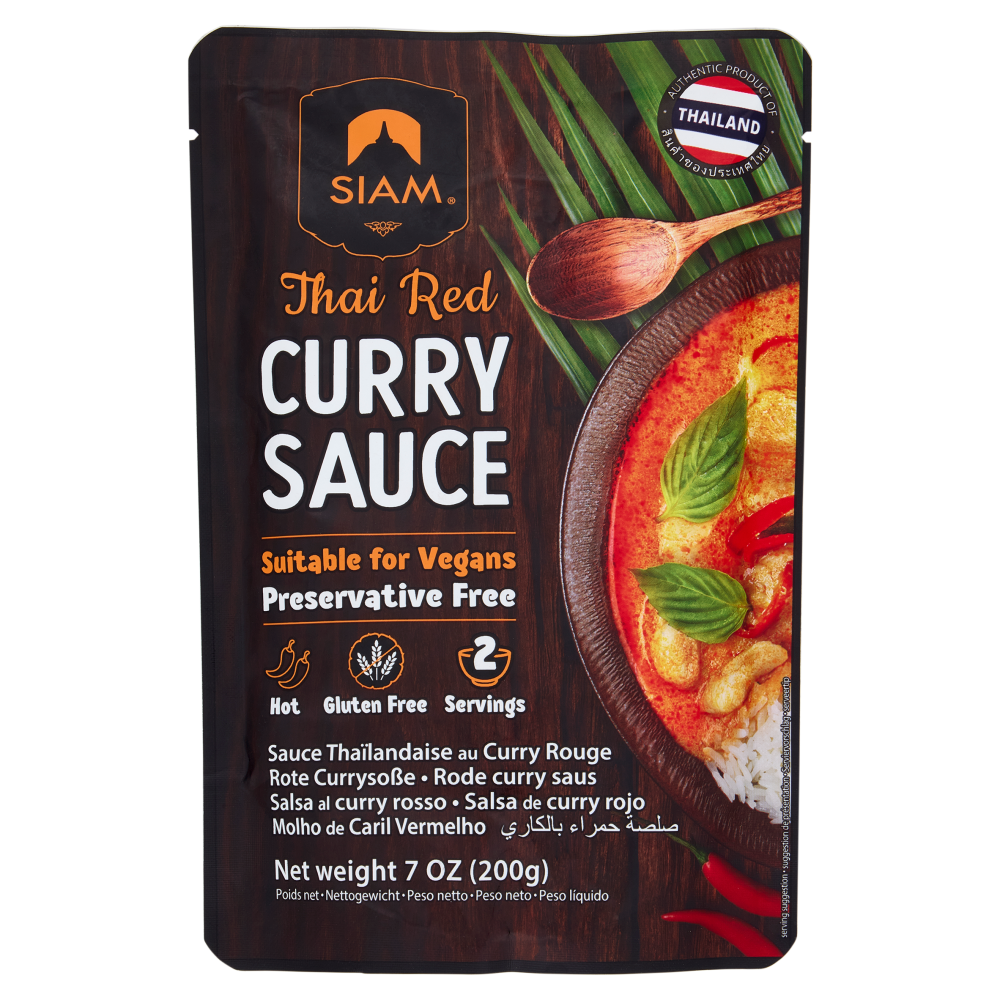 Siam Thai Red Curry Sauce 200 g