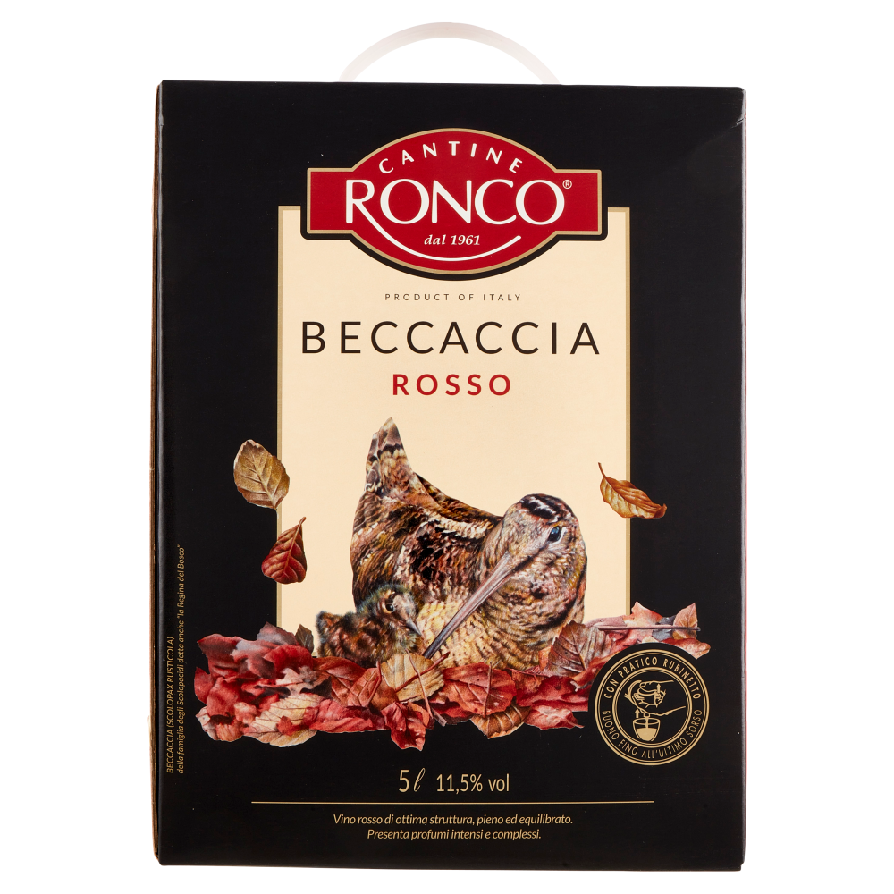 Cantine Ronco Beccaccia Rosso 5 l