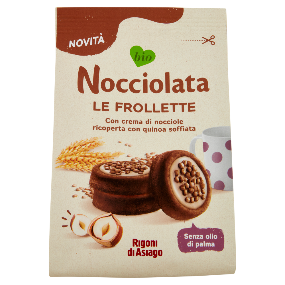 Rigoni di Asiago Nocciolata le Frollette al cacao bio 250 g