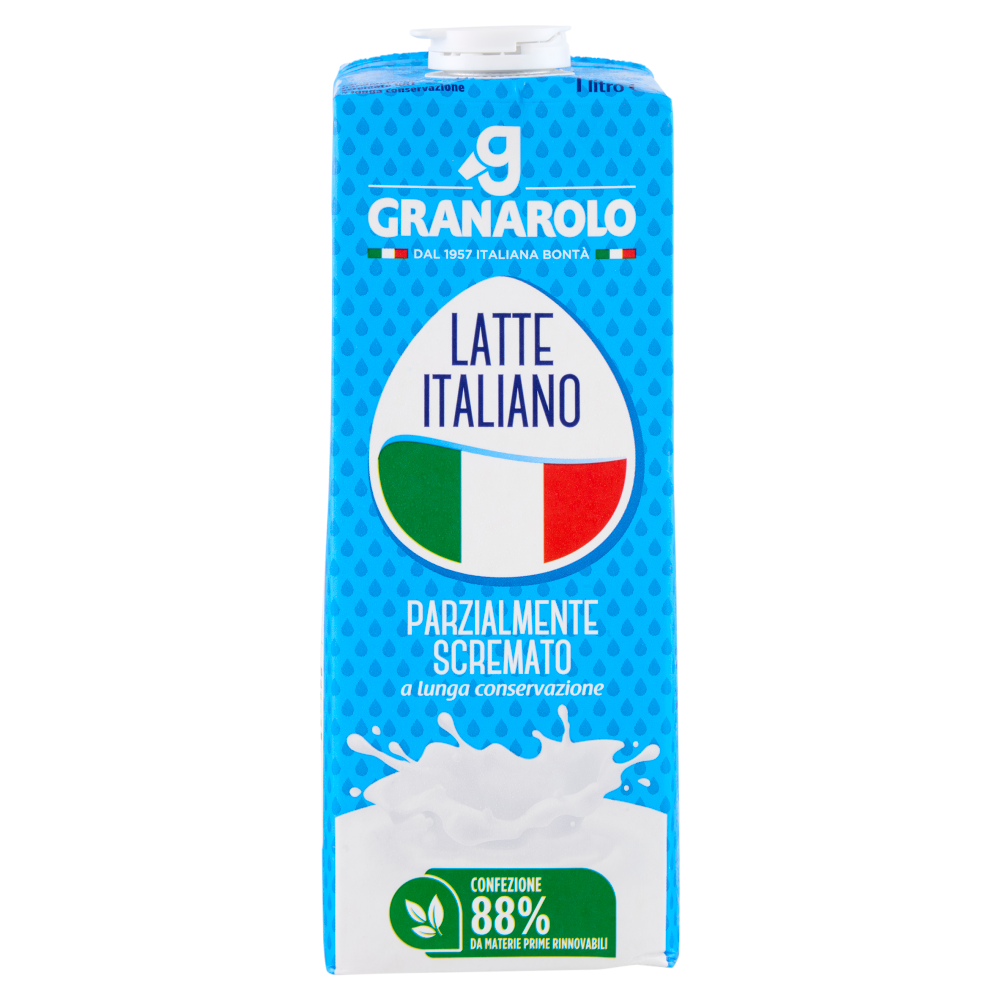 Granarolo Latte Italiano Parzialmente Scremato a lunga conservazione 1 litro